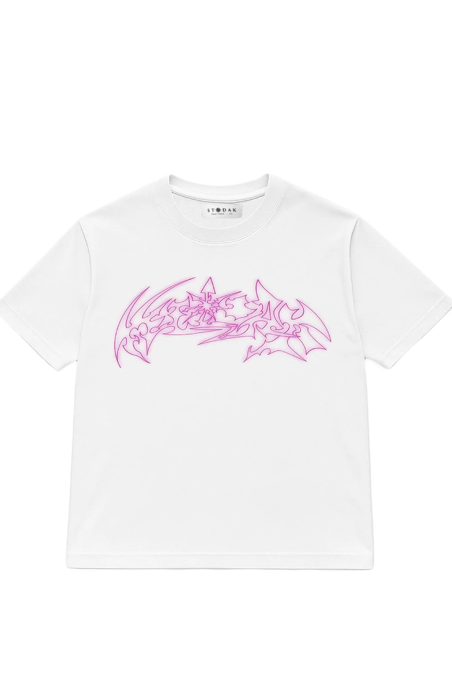 Polera Stodak HeavyWeight Eight Points  Blanca