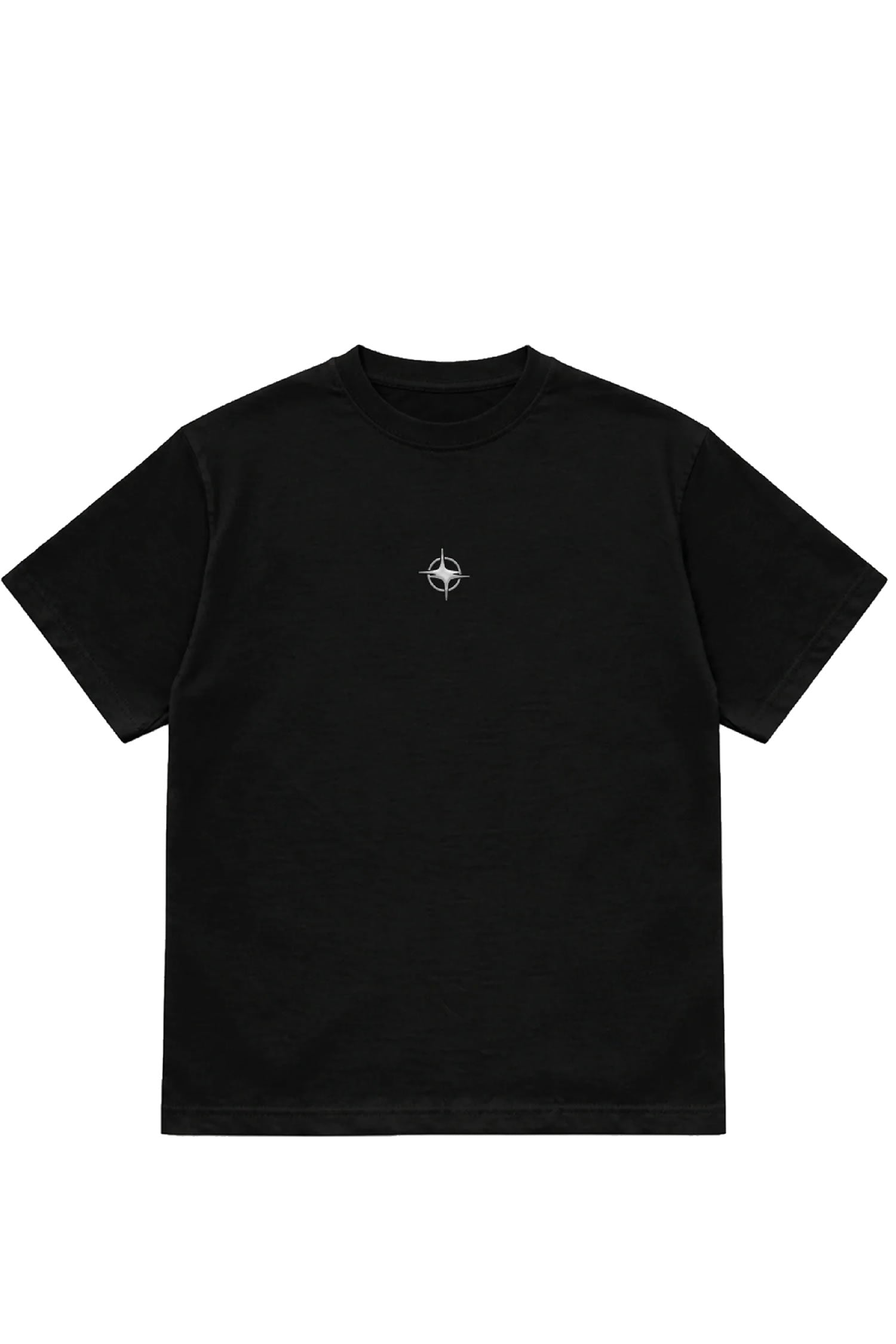 Polera Stodak Metallic Logo Negra