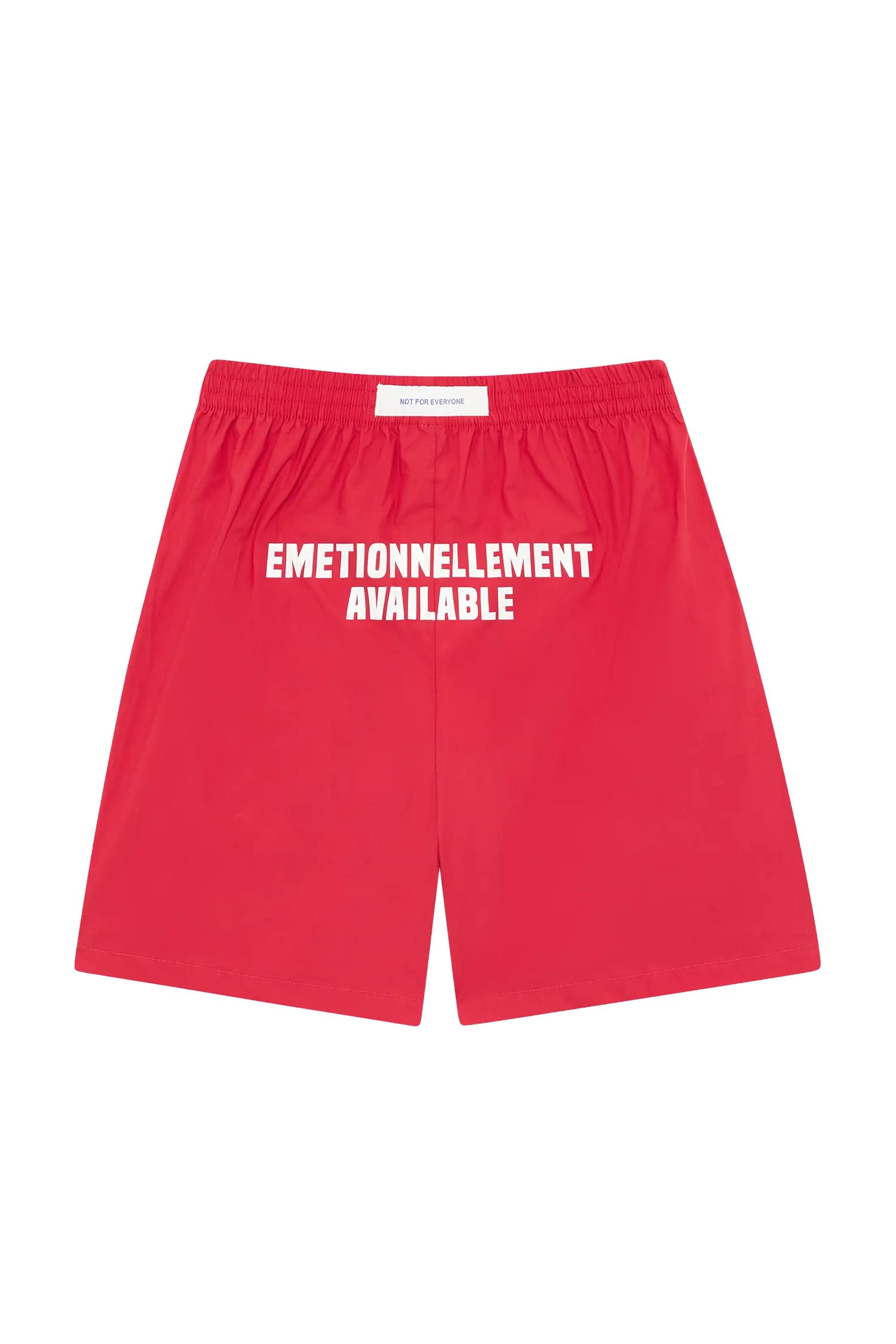 Short Emestudios Je T´Aime Red