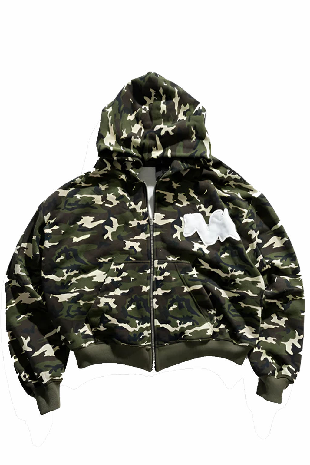 Poleron Nero Project Raw Logo Camo