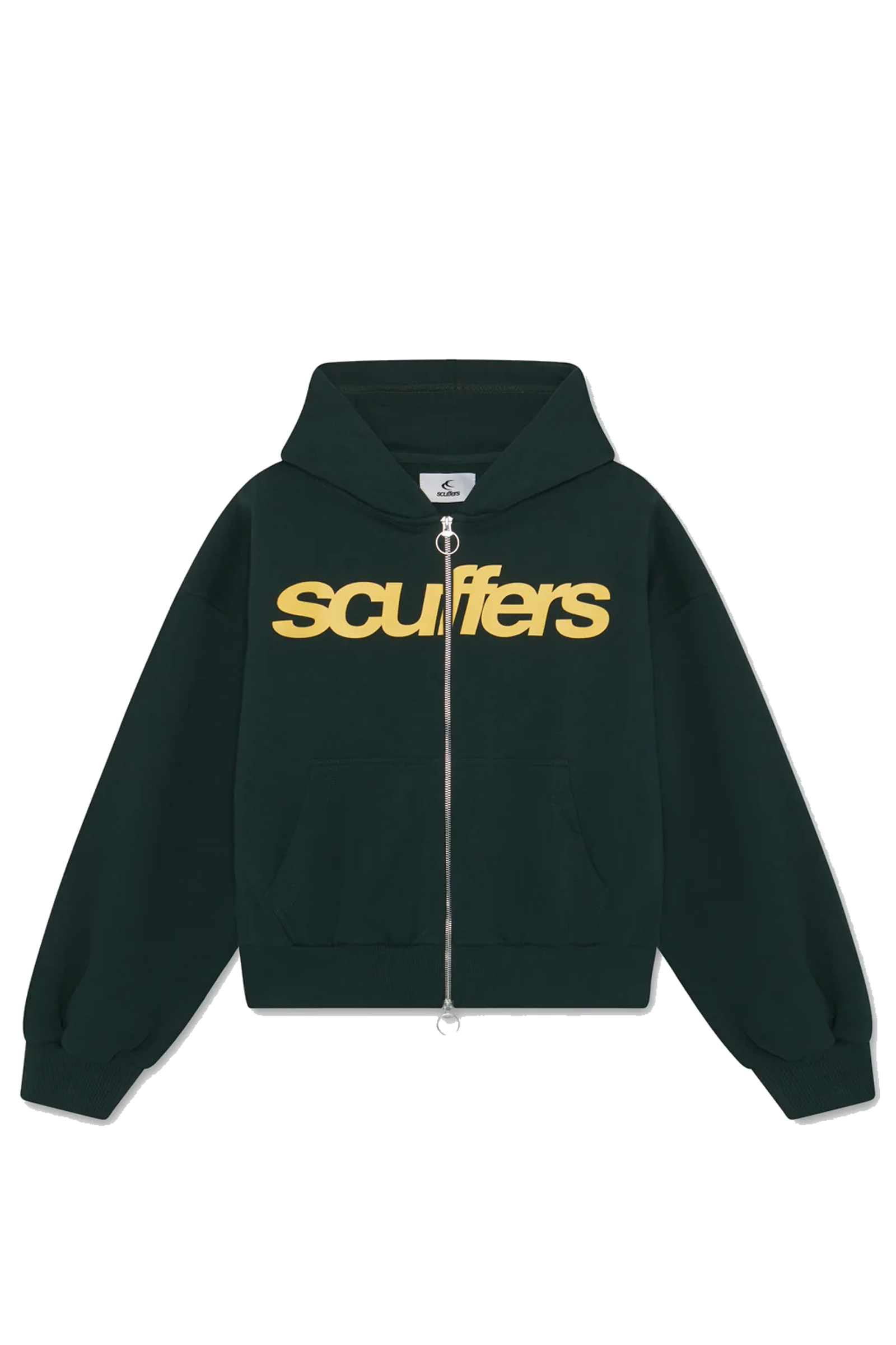Poleron Scuffers Essential Green Zipper