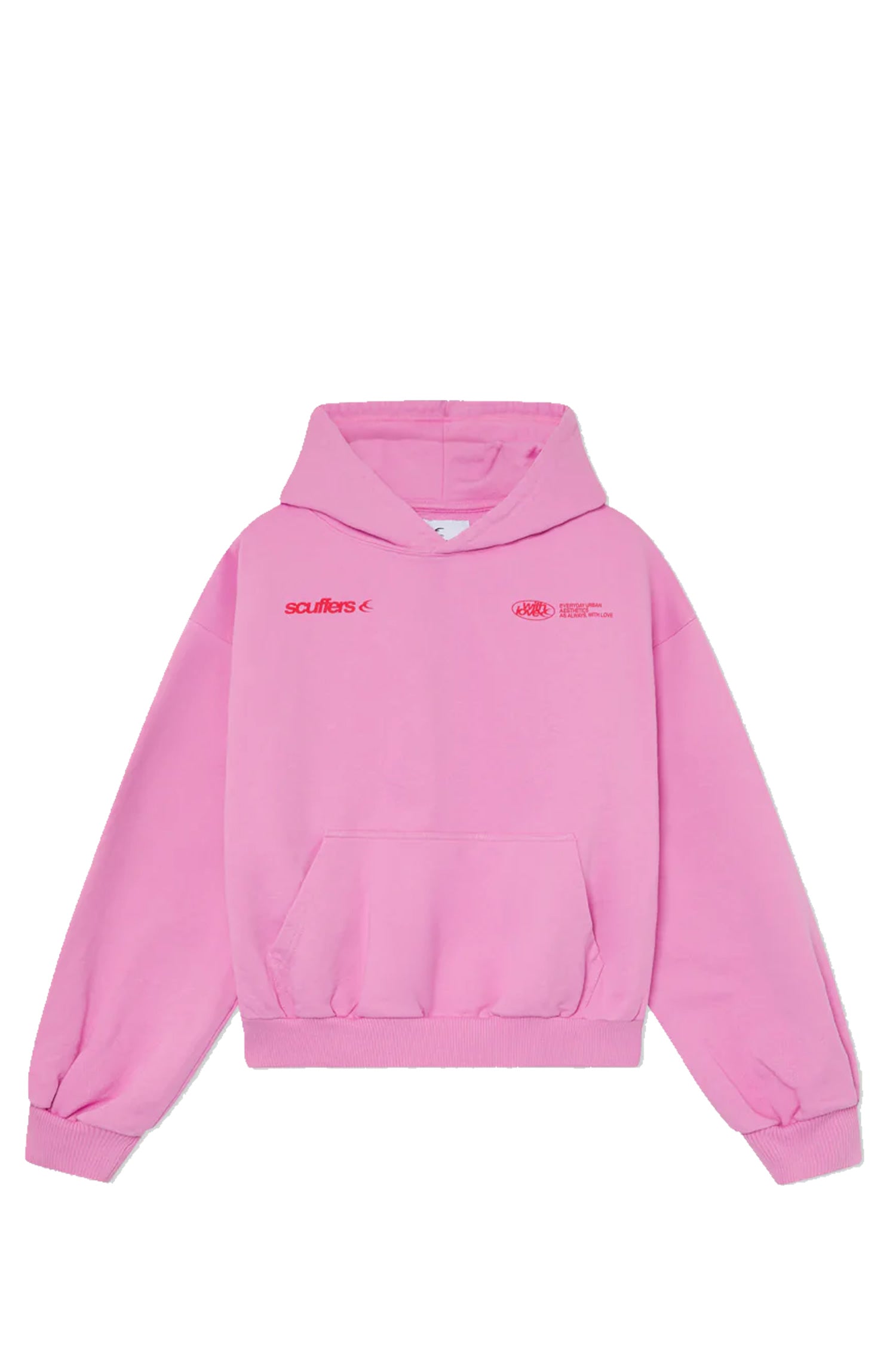 scuffers ピンク パーカー with love Poleron Scuffers Sign Pink – ARTMOB HAUNTED MARKET FOR ART