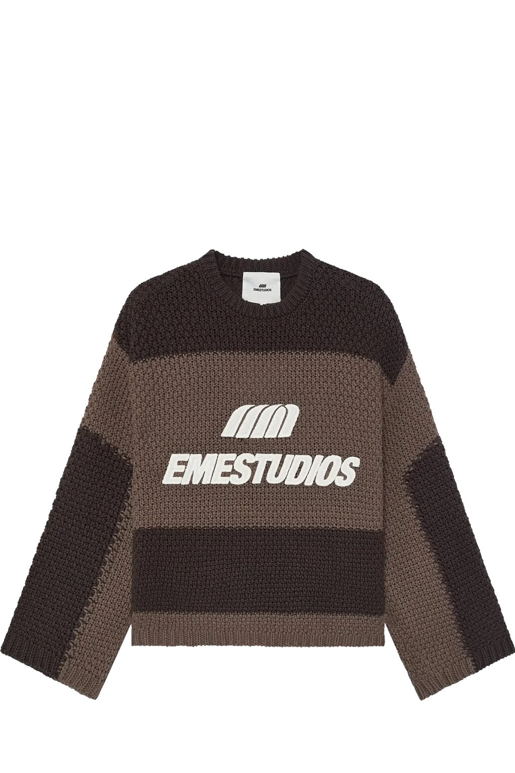 Sweater Emestudios Layr Fawn Knit Cafe