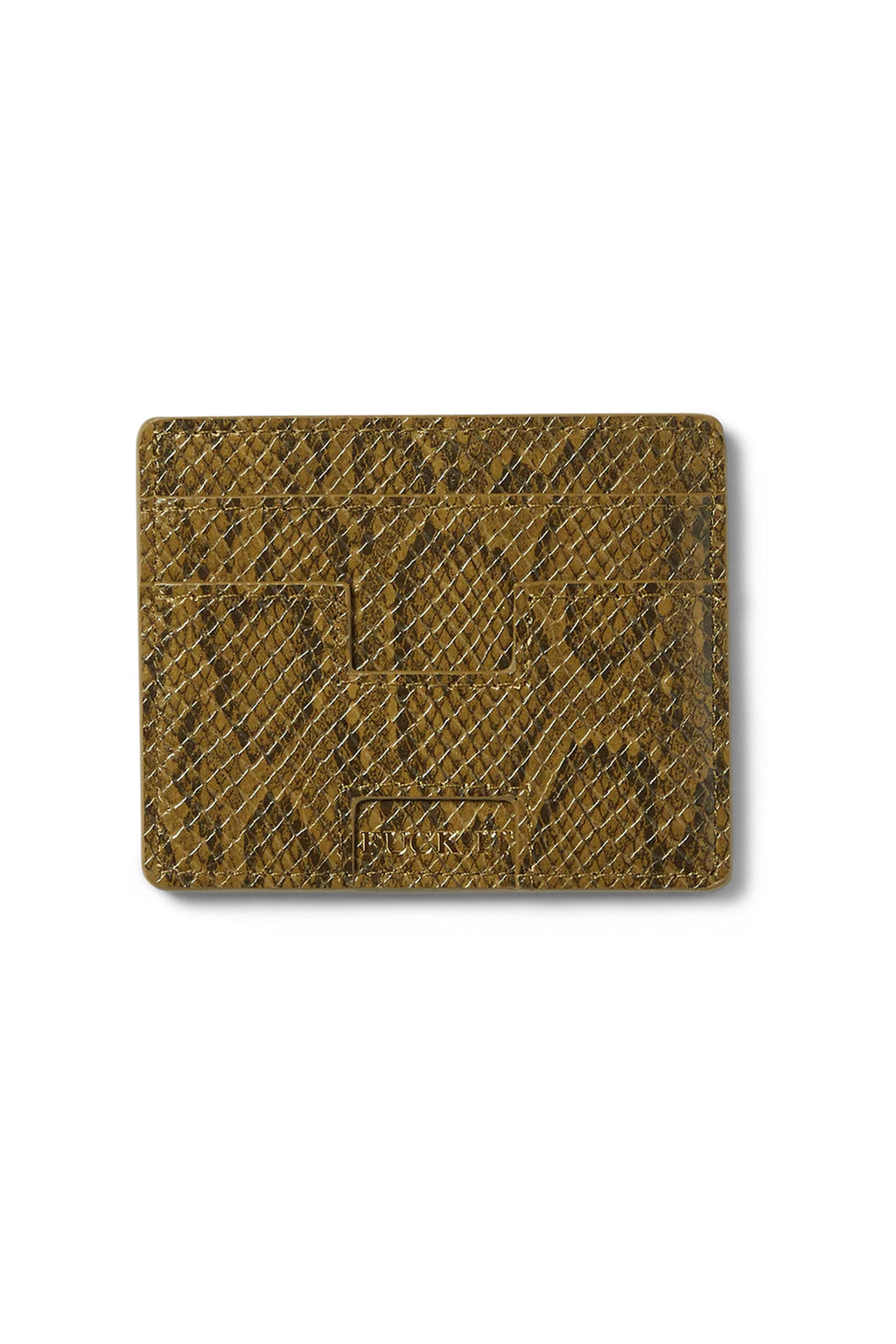 Cardholder HUF Fuck It Snakeskin