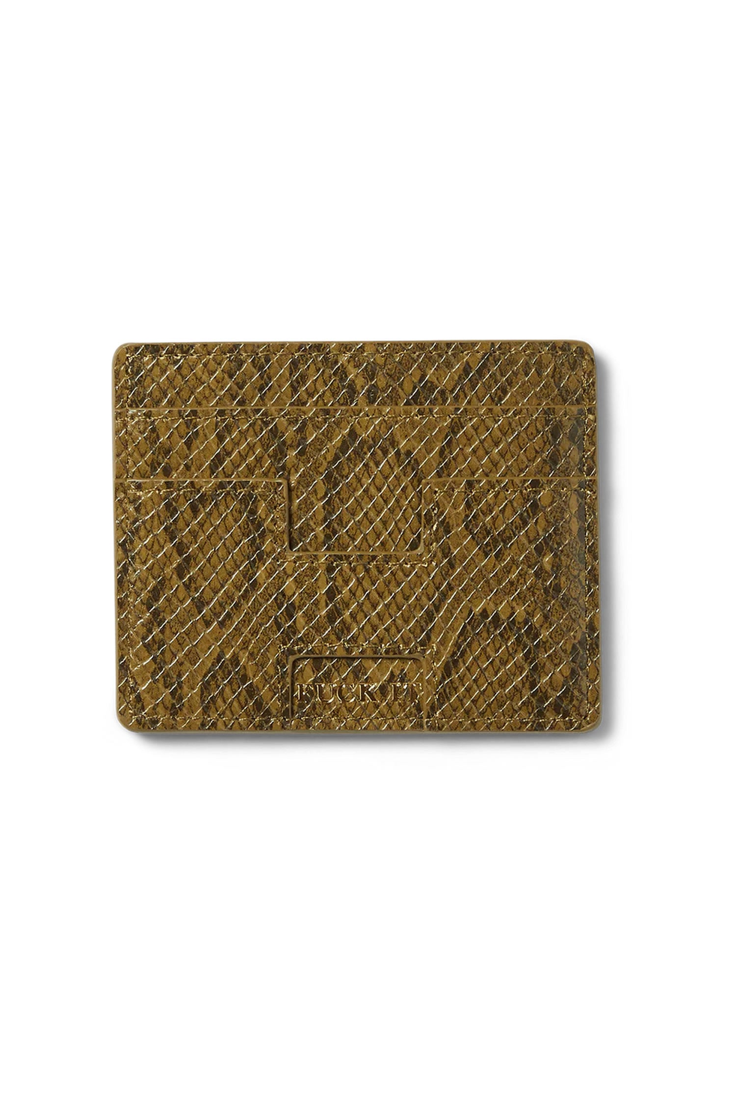 Cardholder HUF Fuck It Snakeskin