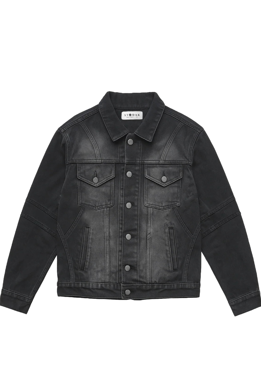 Chaqueta Stodak Denim Focalized Washed Black