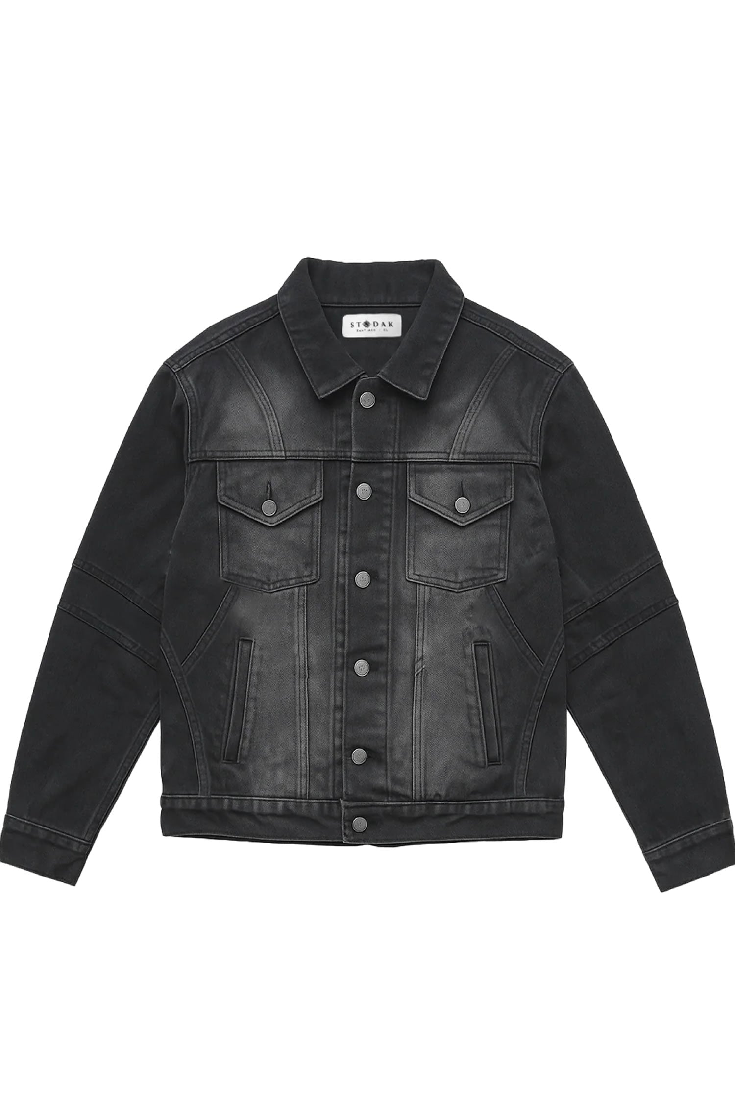 Chaqueta Stodak Denim Focalized Washed Black