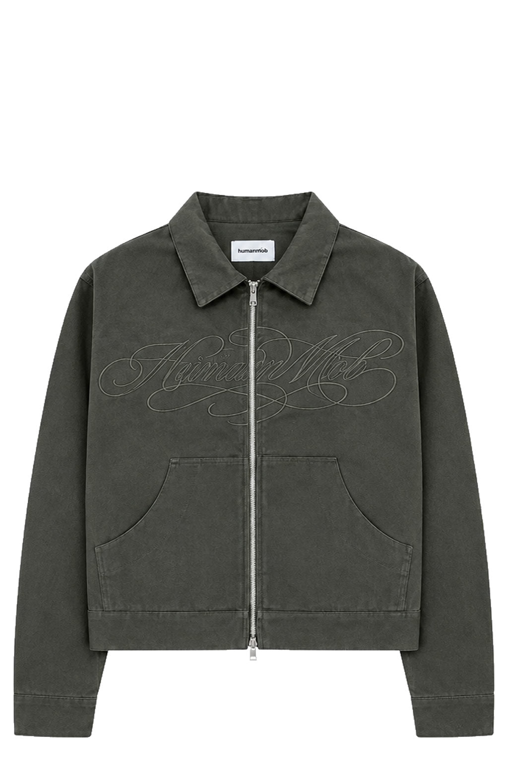 Chaqueta HumanMob ZipUp Gabardine Verde